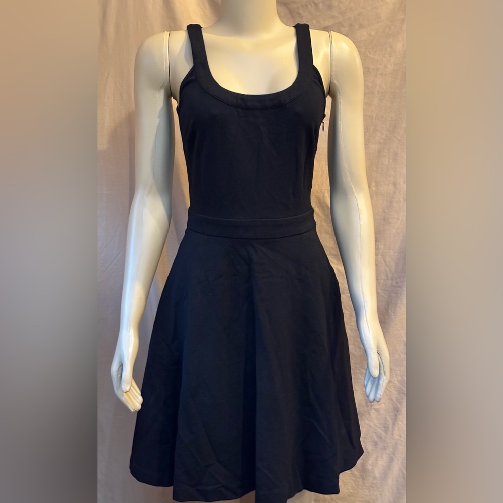 Banana Republic Black Sleeveless Mini Dress